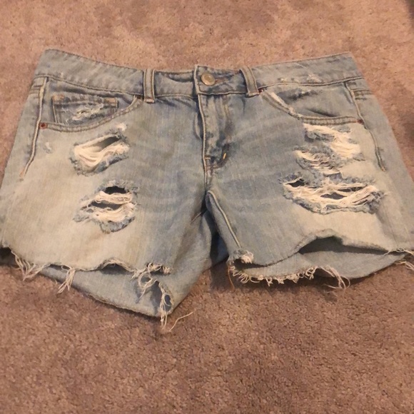 American eagle blue jean cutoff shorts - Picture 1 of 6